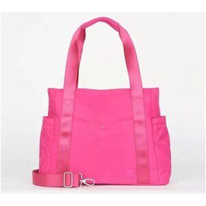 IHKWIP Zig Zag Transit Tote with Crossbody Strap Ruby Berry, bag A629779